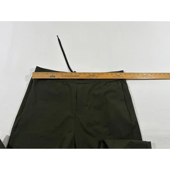 Public Rec Pants Mens Green Jogger Golf Range Commute Running Office Gym Sz 42 - Picture 3 of 10
